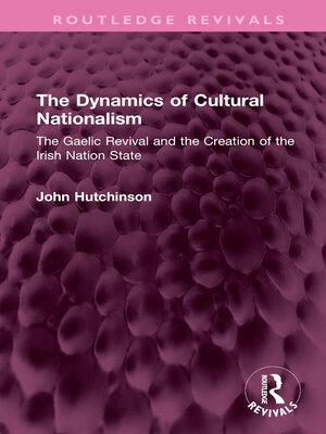 cover image of The Dynamics of Cultural Nationalism